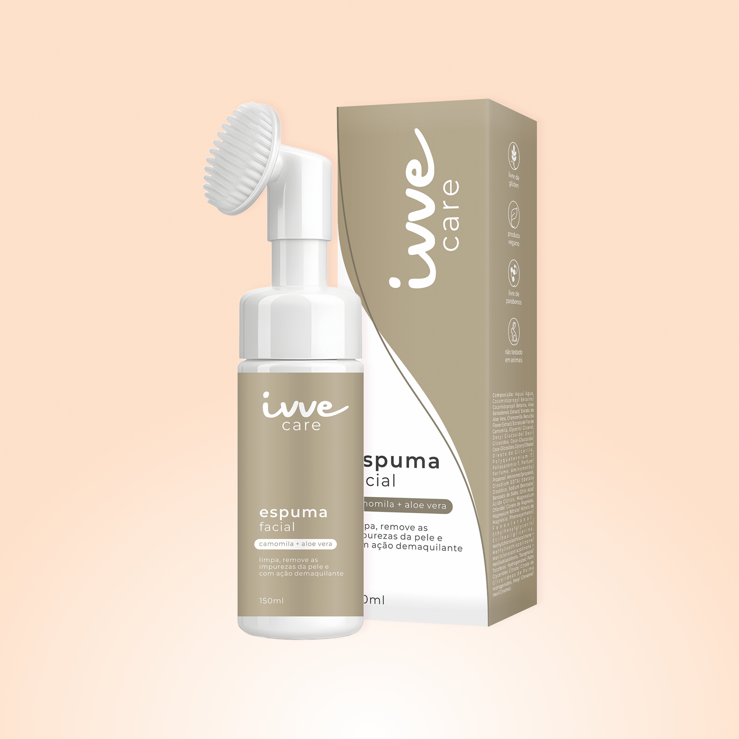 Espuma de Limpeza Facial - 150ml