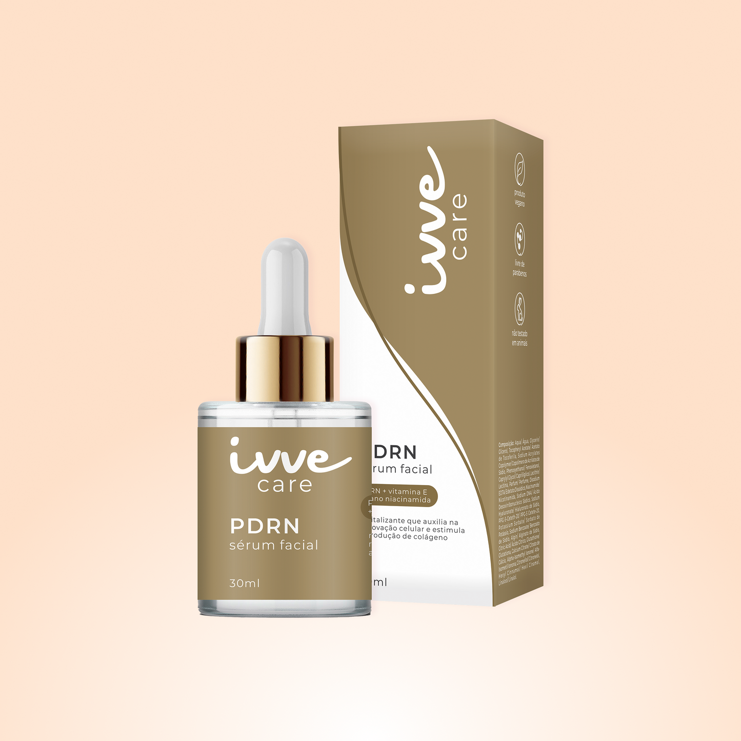 PDRN - Sérum Facial Anti-Idade - 30ml